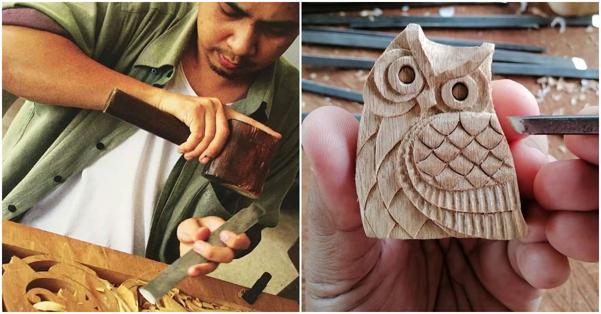 Malaysian Woodcarving Artist Weaves Magic By His Intricate Designs