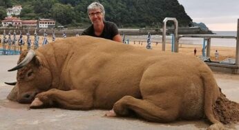 Sand Sculptor Creates Fascinating Life-Like Sand Animals