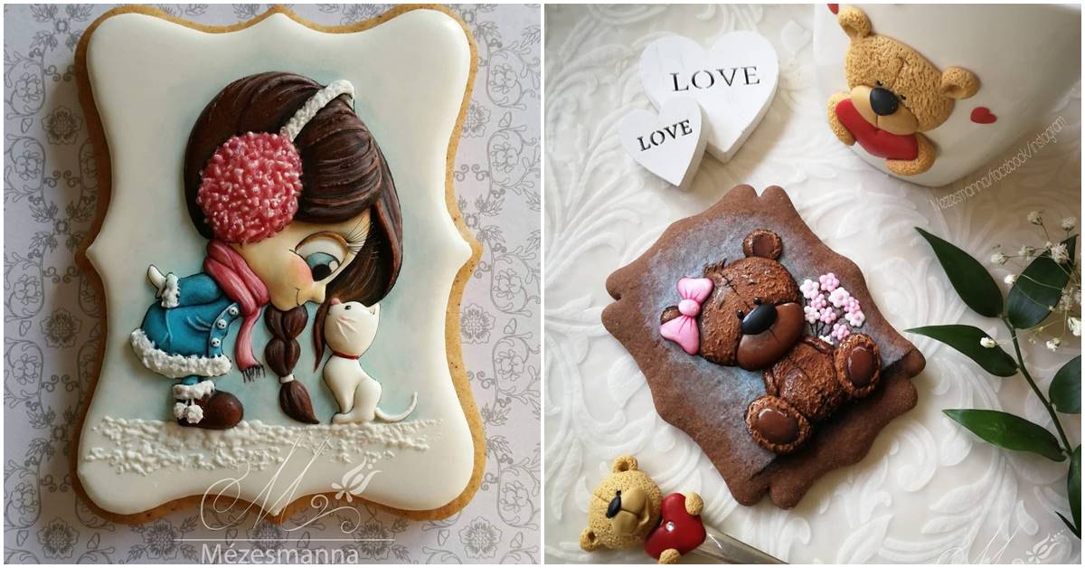 Embroidery-Inspired Cookies Of Hungarian Chef Are Fit To Be Framed, Not Eaten!