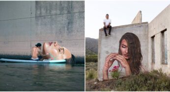 Hawaiian Street Artist Creates Artworks Espousing Climate Change