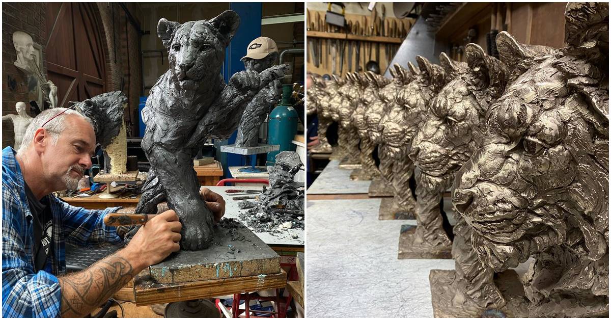 Steve Winterburn – The Self-Taught Sculptor Using Iron, Bronze And Clay To Render