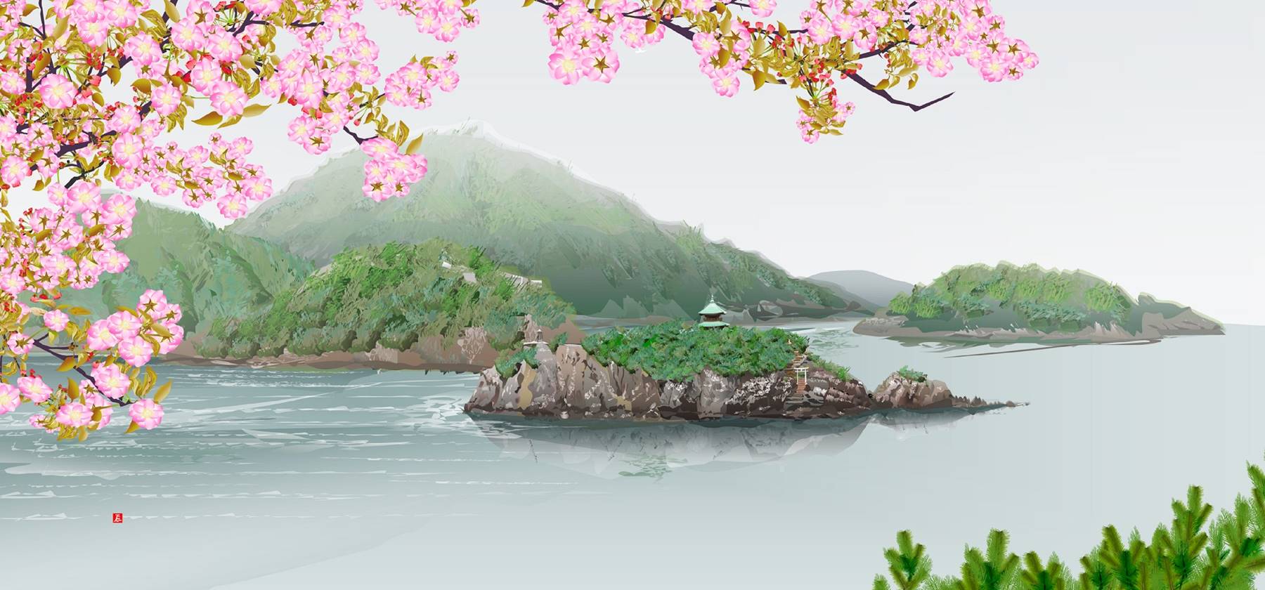 77-Year-Old Japanese Uses Microsoft Excel To Produce Excellent Japanese Traditional Art