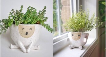 Pottery Artist Spreads Cheer By Giving Human Touch To Her Ceramic Planters