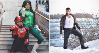 Cosplayer And His Kids Thrill The Viewers Cosplaying Different Superhero Characters