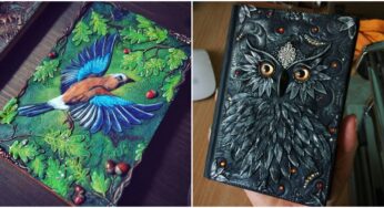 Artist Sculpts Fantasy-Filled Book Covers