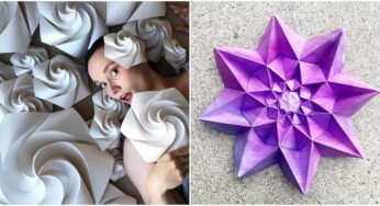 Russian Origami Artist Creates Breathtaking Modular Kusudama Models