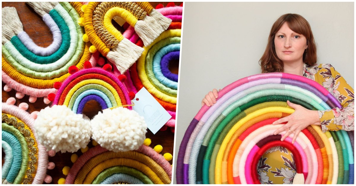 Artist’s Colorful Textile Creations Become Top-Selling Gift Items