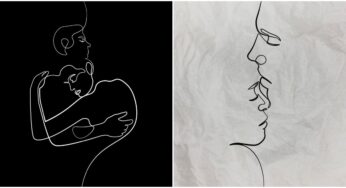 One-Line Artist Creates Sweet and Sensual Works of Art from a Single Continuous Line