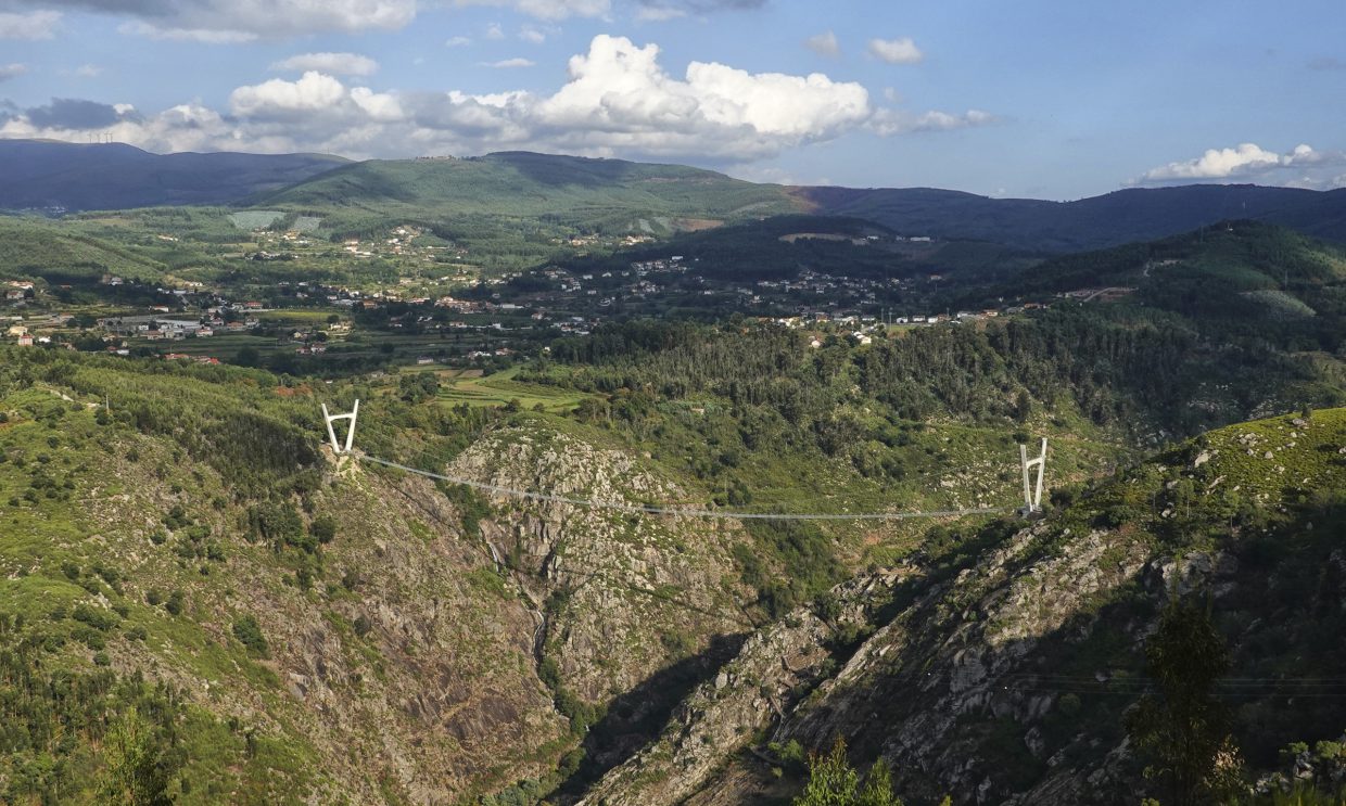 Portugal Builds the World’s Longest Pedestrian Suspension Bridge