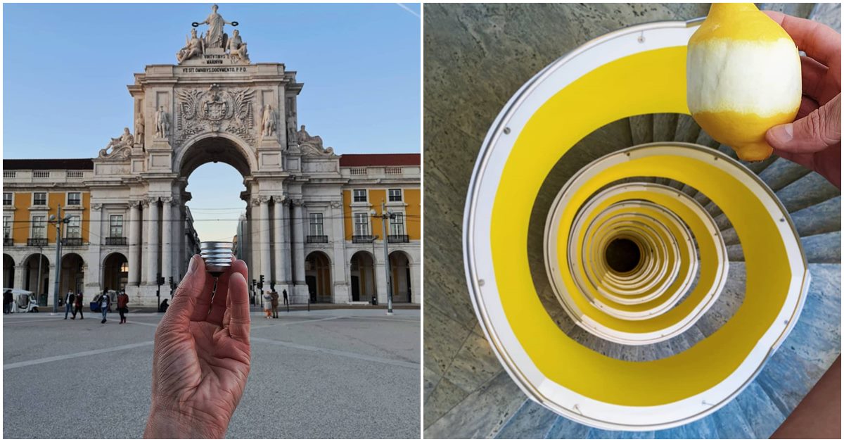 Portuguese Photographer Uses Forced Perspective Photography to Create Playful Images