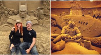 Italian Sand Artist Creates Sand Sculptures from The Fantasy World and Greek Mythology