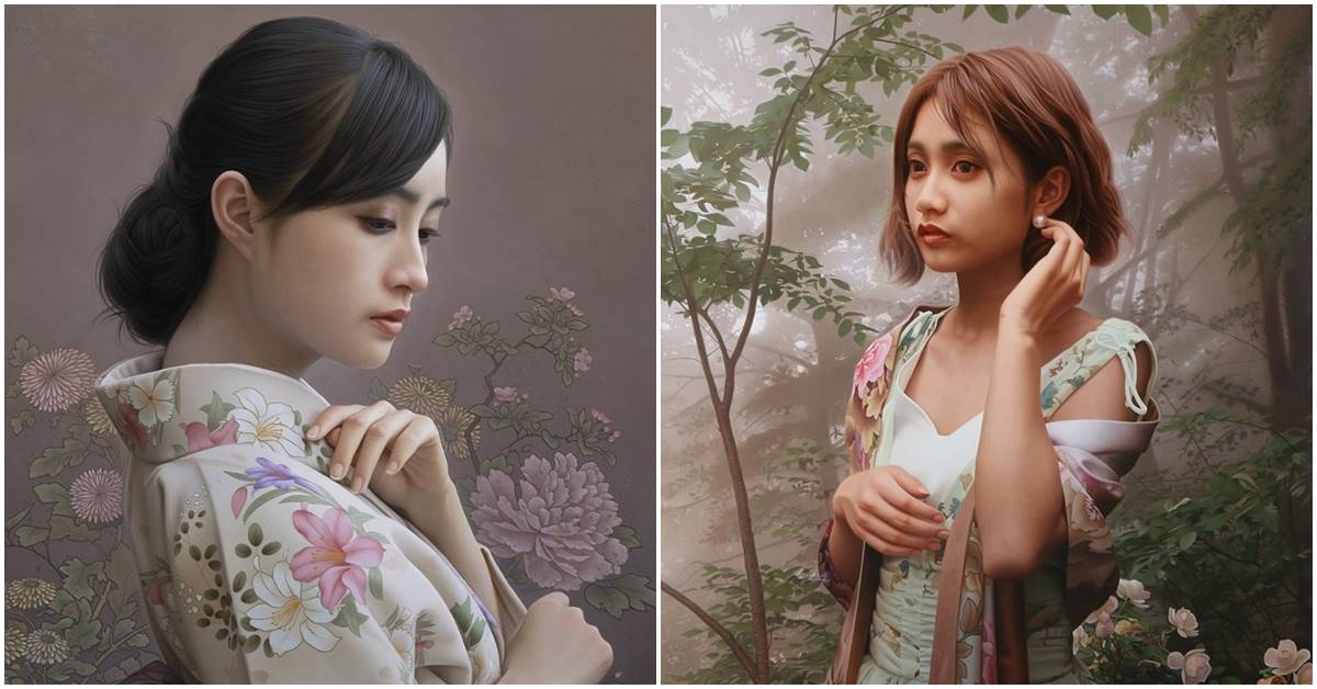 Yasutomo Oka, Realistic painter