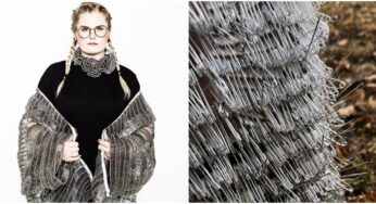 Fashion Trendsetter Creates Dresses with Safety Pins