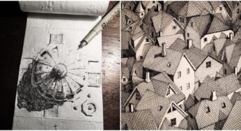 Architectural Drawings of Melbourne-Based Artist are Simply Mind-Blowing