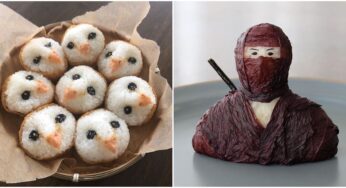 Japanese Artist Turns Rice Balls into Cute and Funny Characters