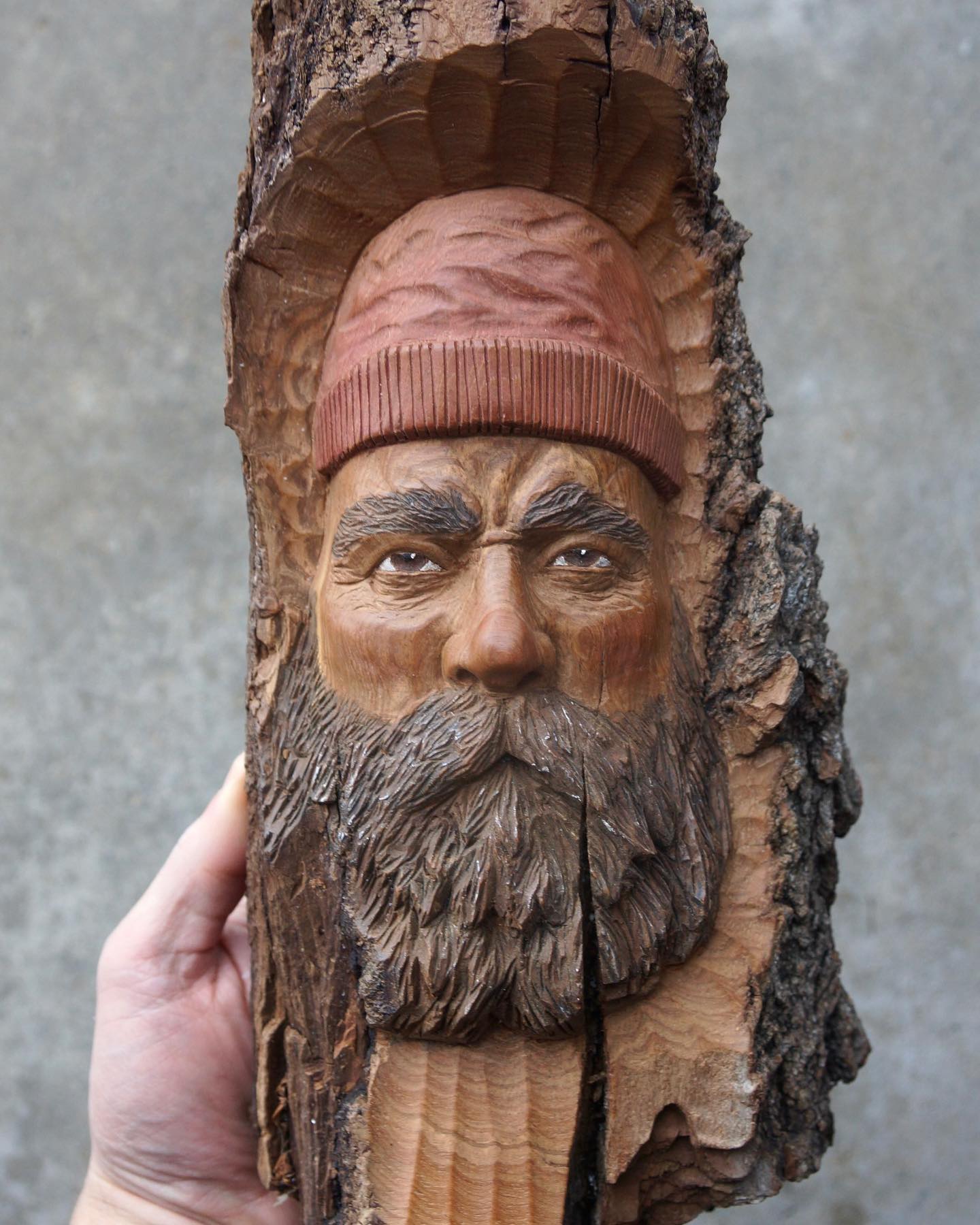 Canadian Wood Carver Creates Incredible Sculptures in Cottonwood Bark