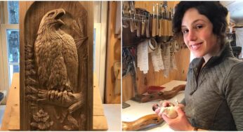 American Woodcarver Creates Incredible Wooden Furniture