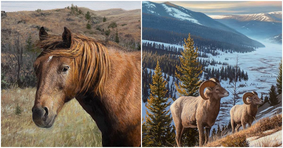 Passion for Wildlife Turns American Wildlife Biologist into a Full-Time Wildlife Painter