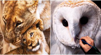 Realistic Paintings of Italian Wildlife Painter Makes People Sit Up and Take Notice