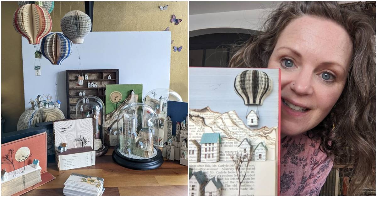 Dreams Of Old: A blog about how Betty works with old books and what she makes from them.