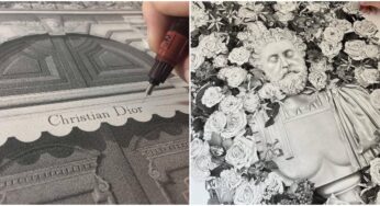 Astonishing artworks made with a stippling technique