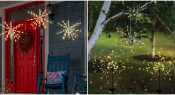 Create Magical Firework-Like Lights In Your Outdoor Area With The Solar Fairy Light