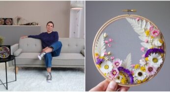 Moldovan Artist Is Transforming Flowers Into Gorgeous Embroidered Art