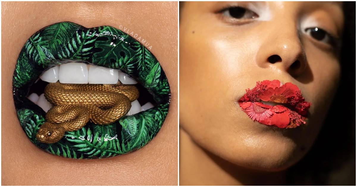 Get Inspired by the Imaginative and Intricate Lip Art of Vlada Haggerty