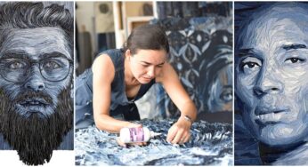 The Art of Upcycling: Deniz Sağdıç’s Innovative Denim Portraits