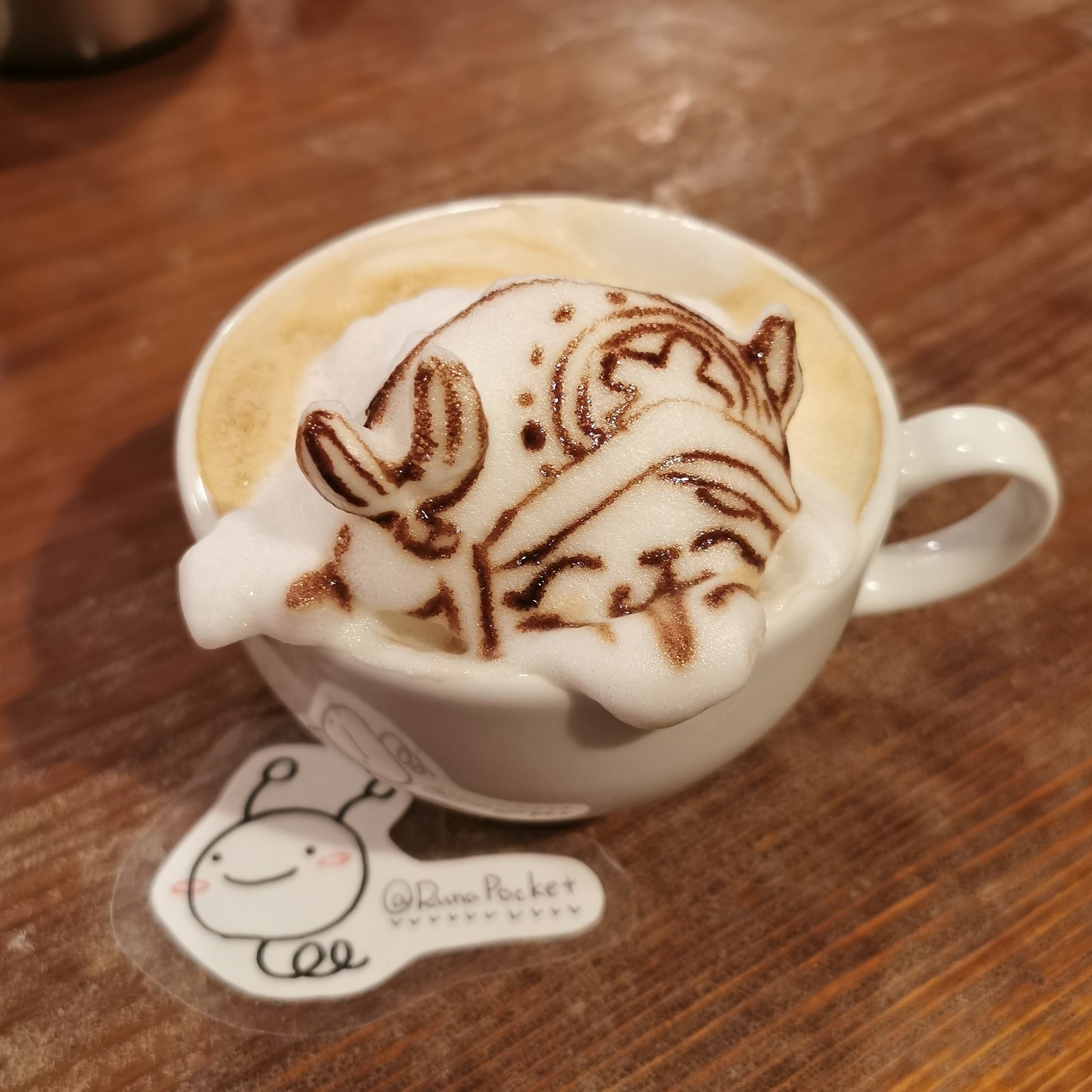 Incredible Latte Art Catapult’s Japanese Artist to Global Fame